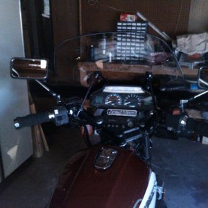 Windshield inside | V4 Muscle Bike Forum - Maintenance, Restoration ...